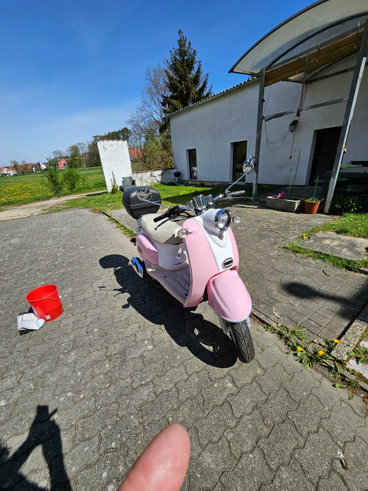 Motorrad verkaufen Andere Retro Rosa  Ankauf